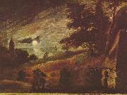 BROUWER, Adriaen, Mondlandschaft